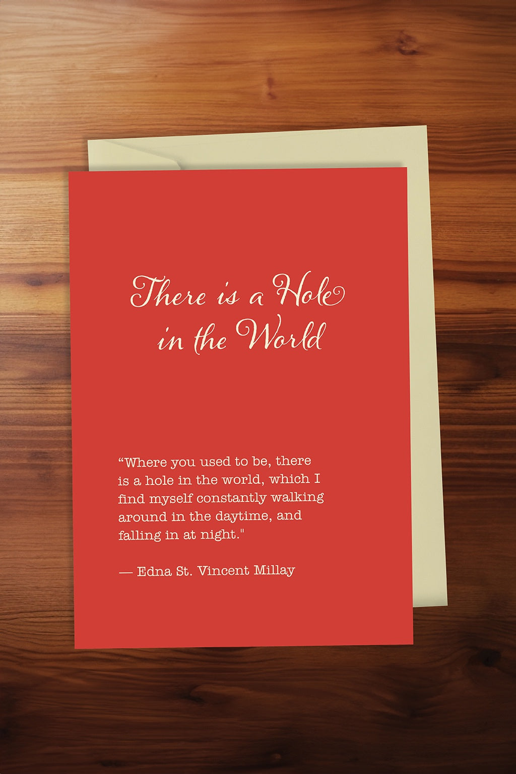 Hole in the World Card