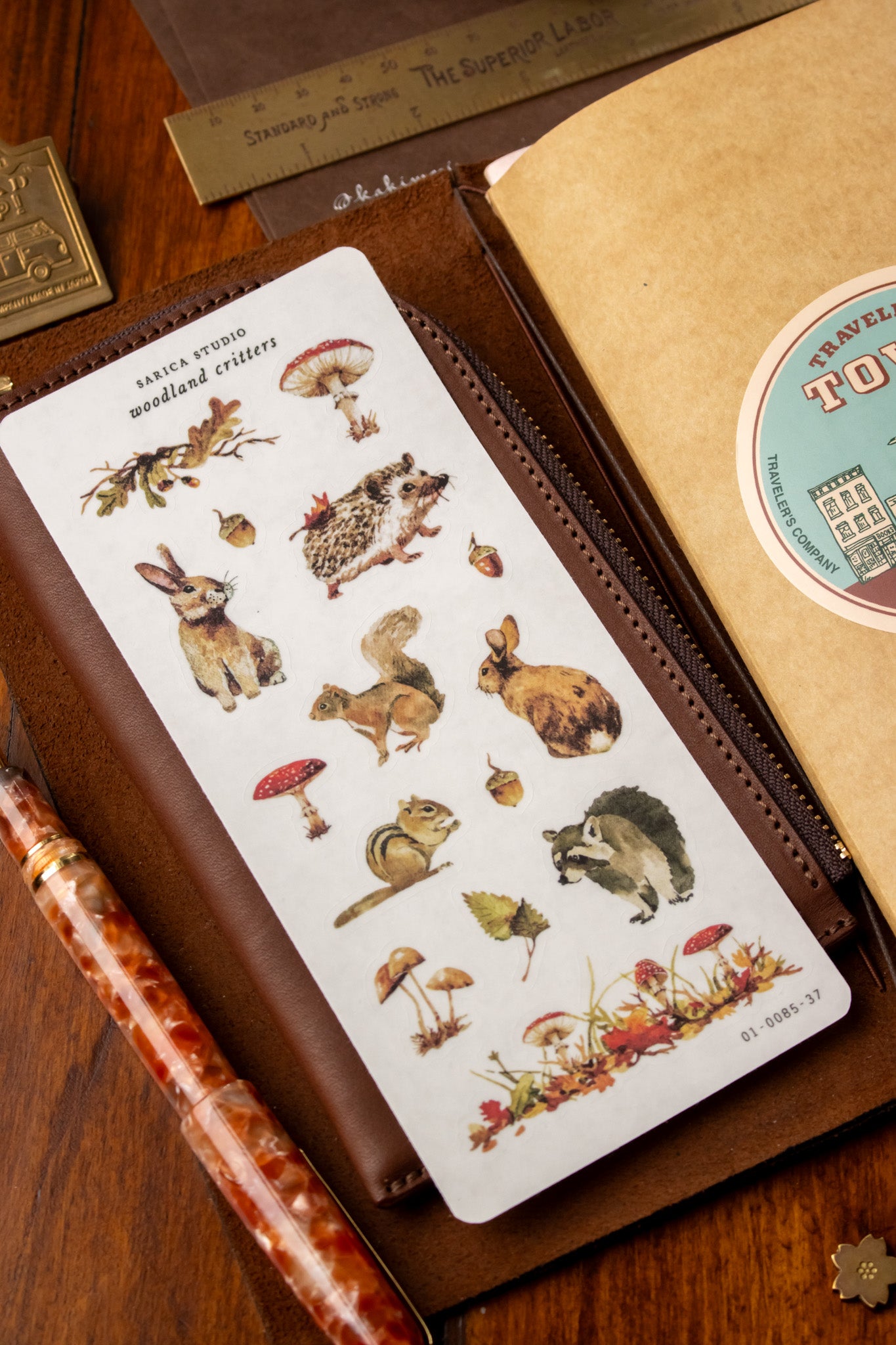 Woodland Critters Stickers