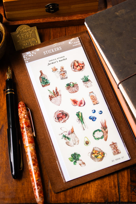 Farmer's Market Stickers