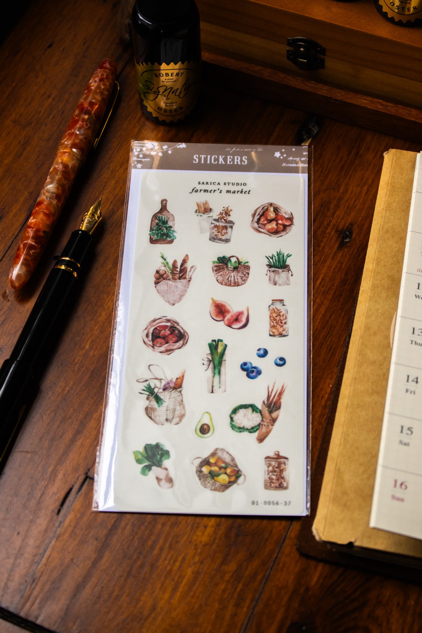 Farmer's Market Stickers