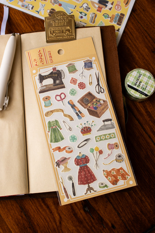 Nostalgic Stickers - Sewing Store
