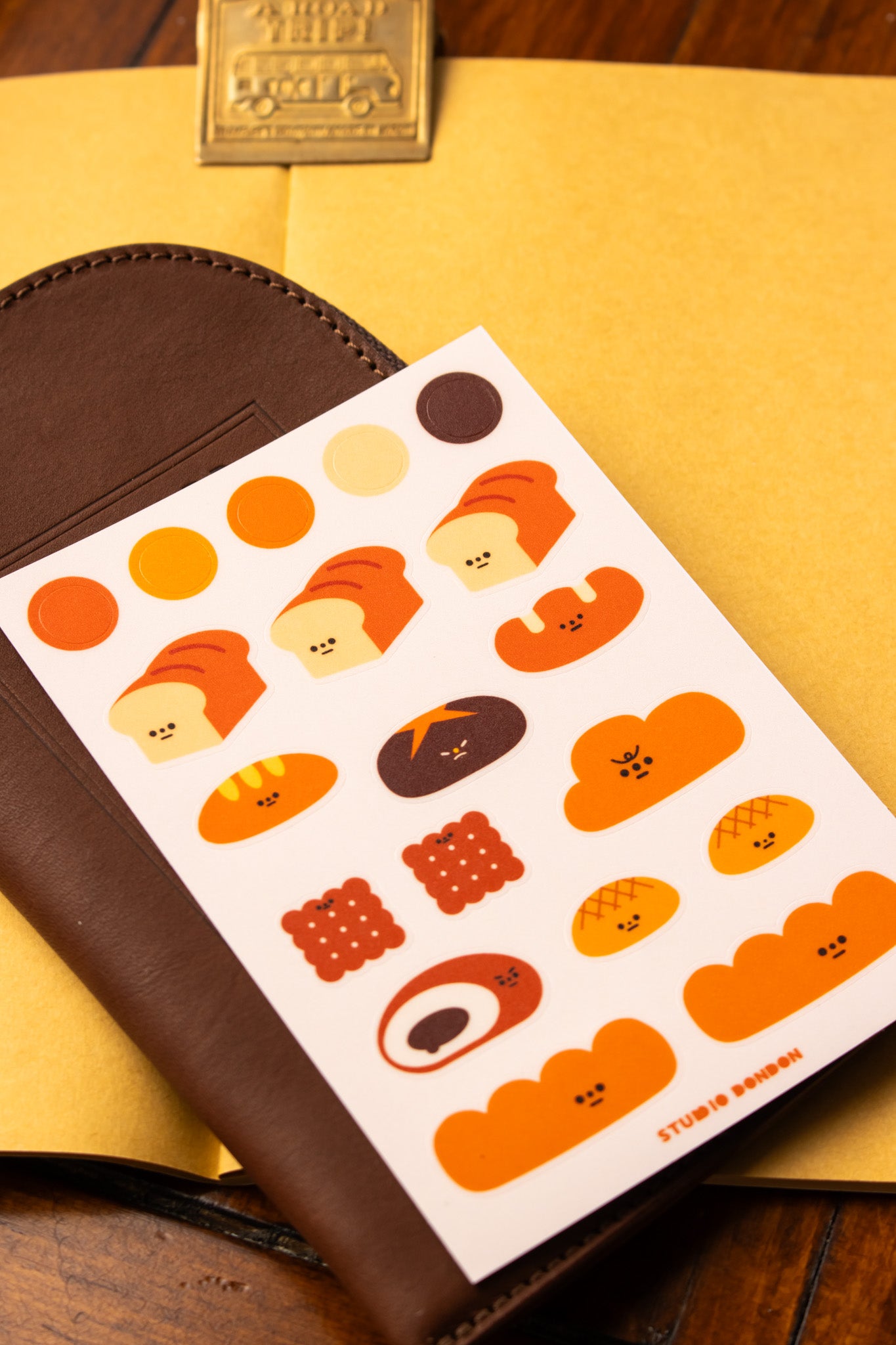 Sticker Sheet: Cute Breads