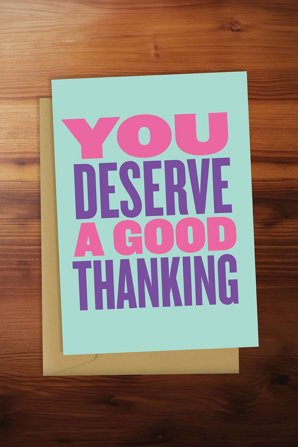 Good Thanking Card