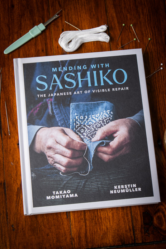Mending with Sashiko