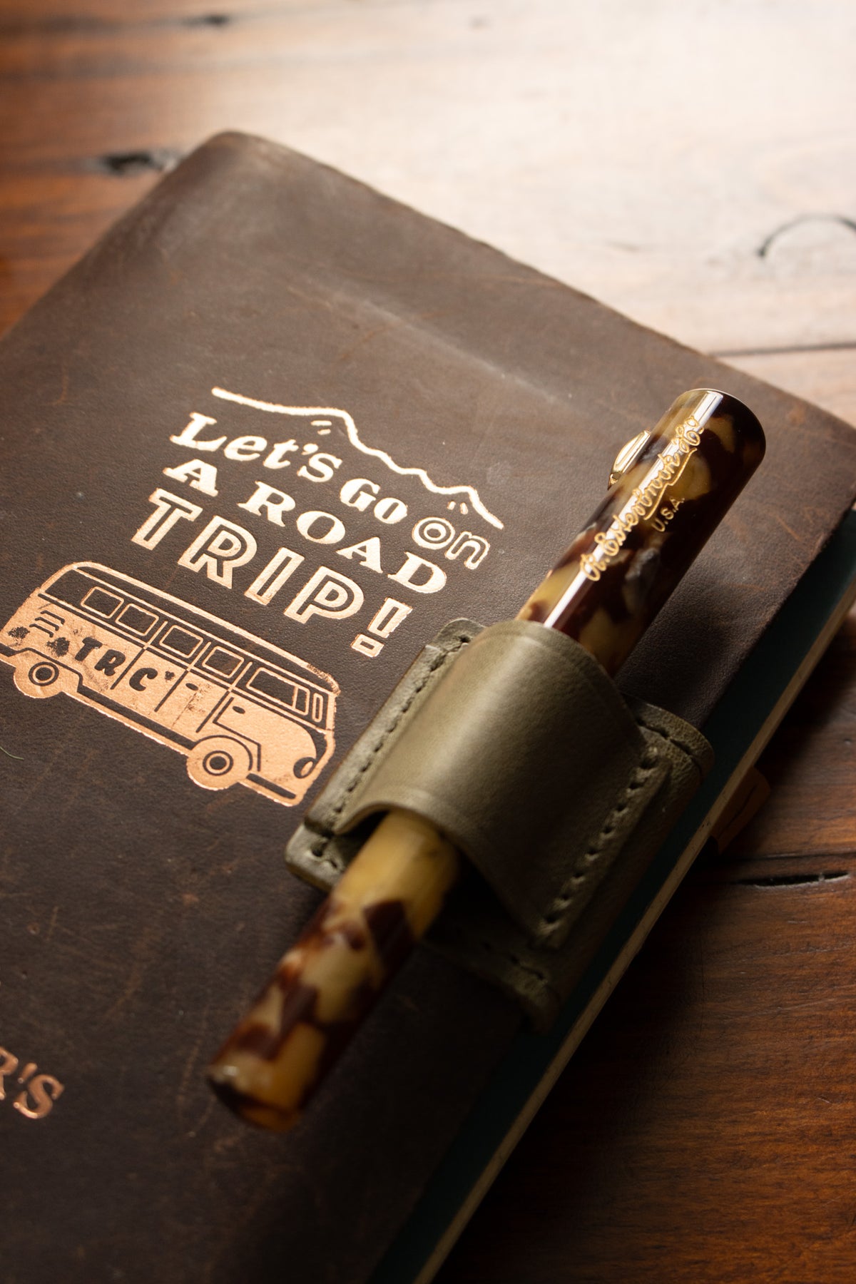 Magnet Pen Clip - Olive