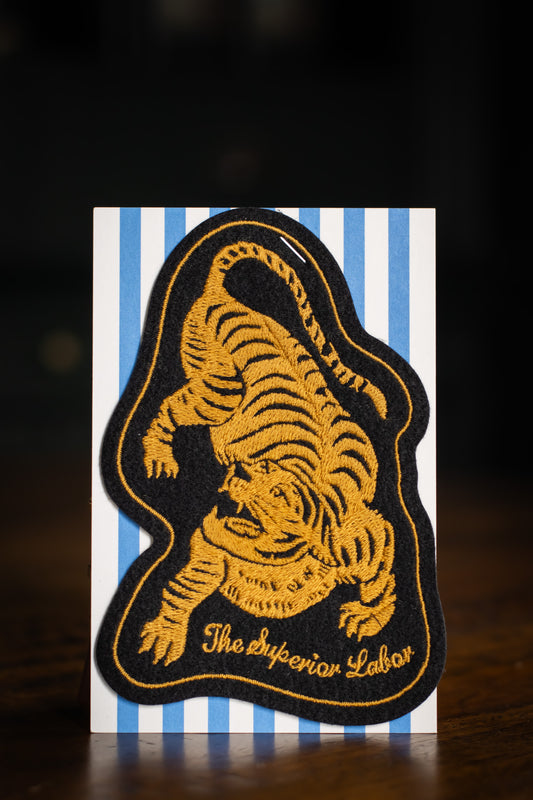 Original Tiger Patch - Black & Gold