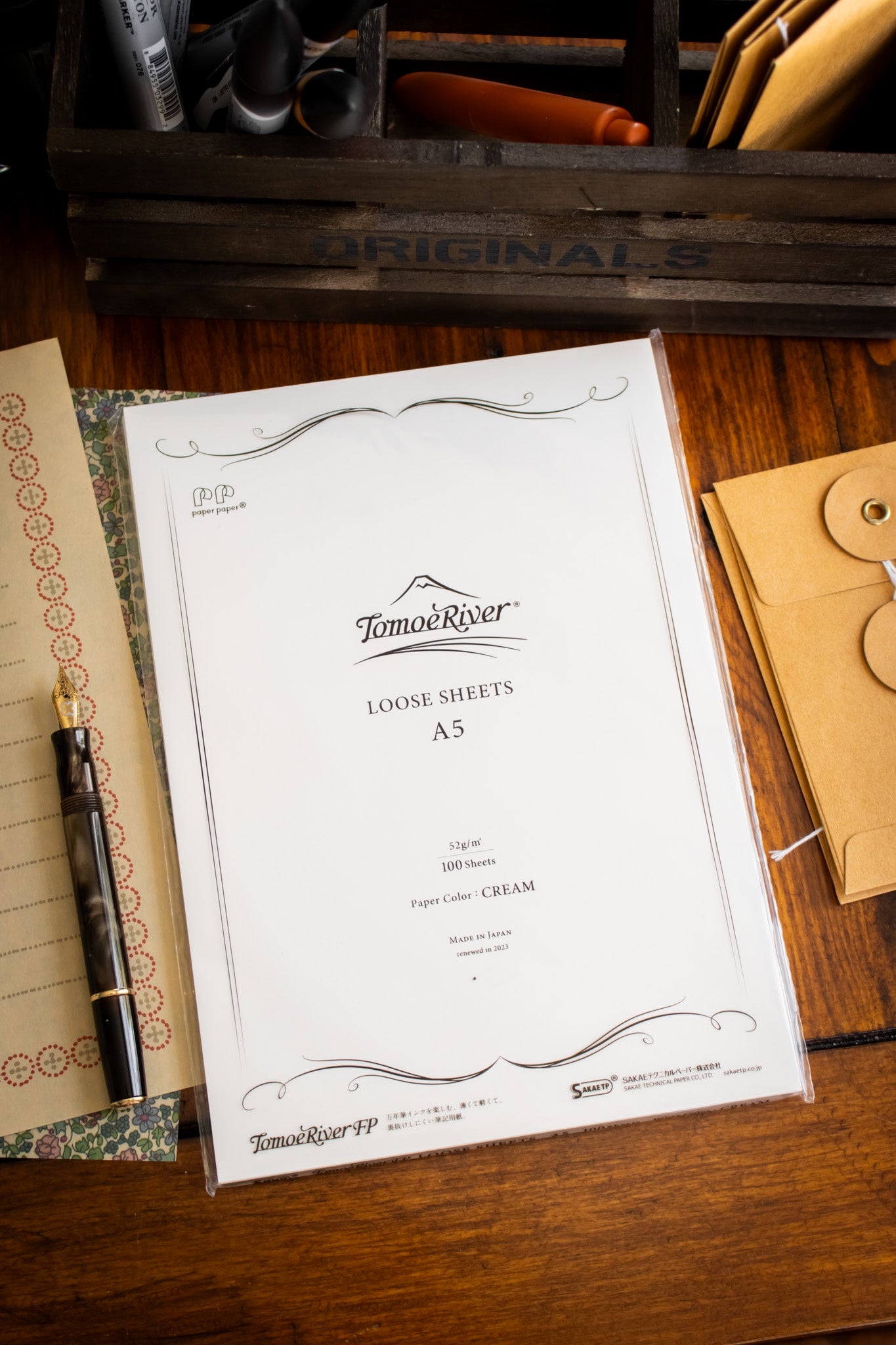 Tomoe River 100 Loose Sheets - A5 Cream