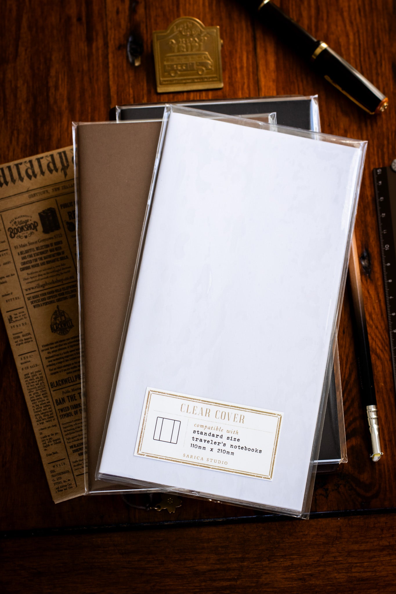 Clear Cover (Compatible with Traveler's Notebook)