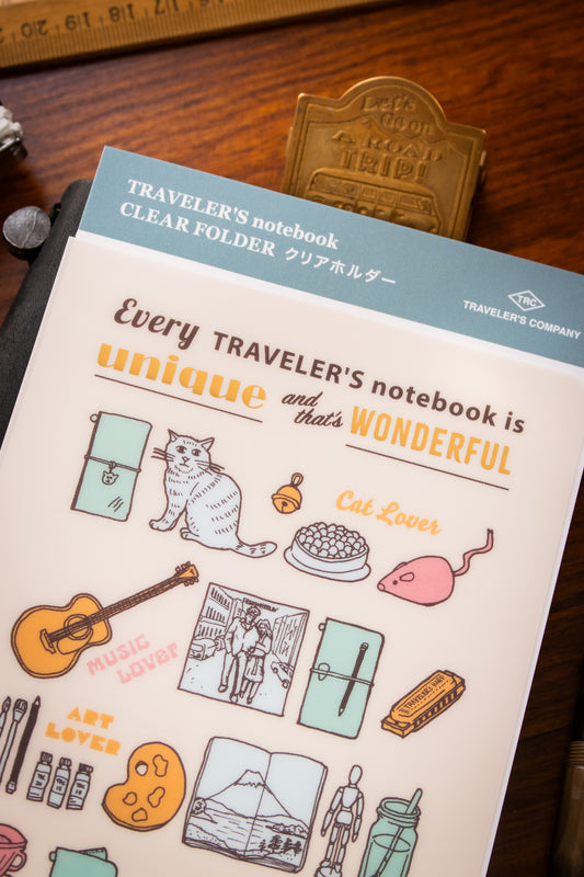 TRAVELER'S 2027 - Clear Folder Regular