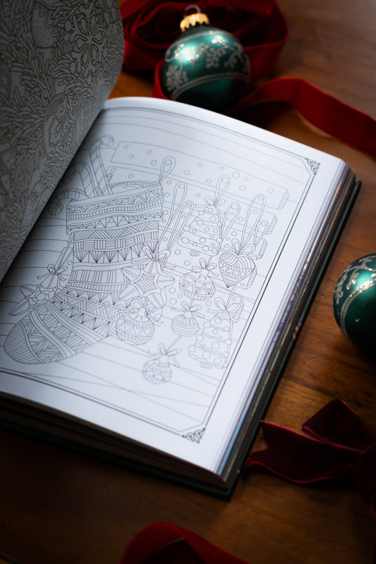 Vintage Victorian Christmas Sticker