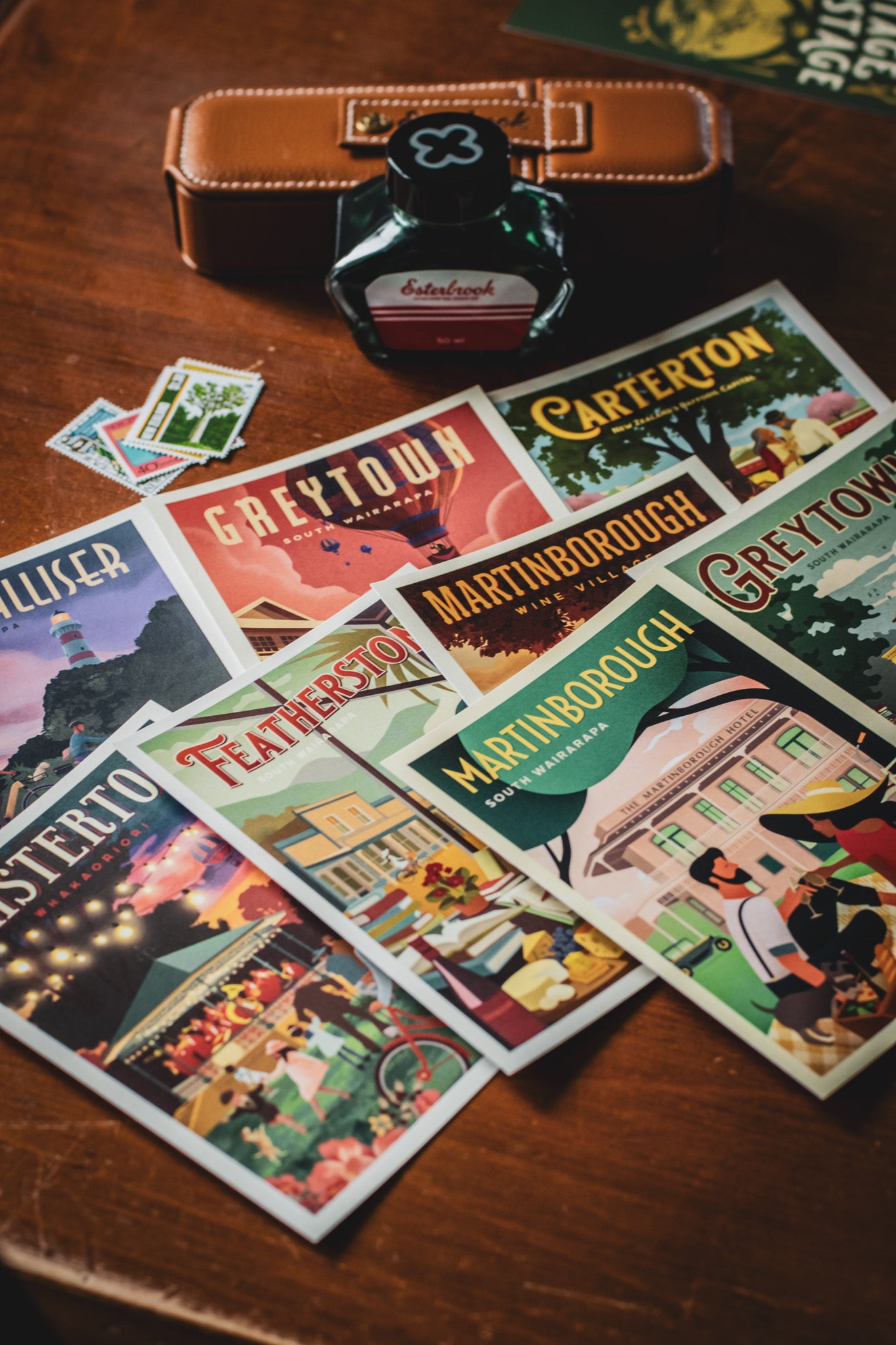 Featherston Afternoon Reader Postcard