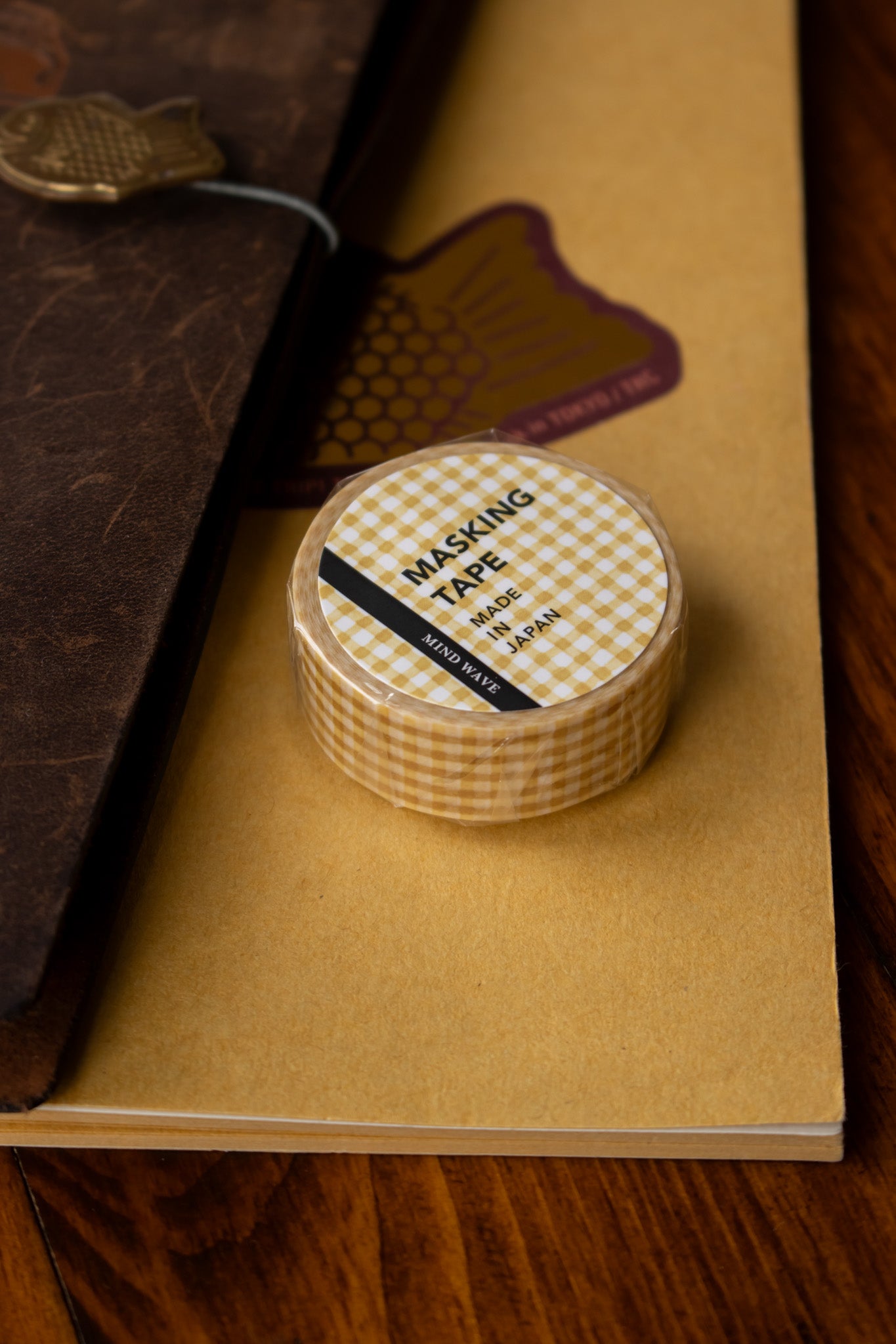 Washi Tape - Yellow Check