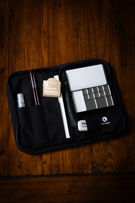 Art Toolkit Zip Case - Black