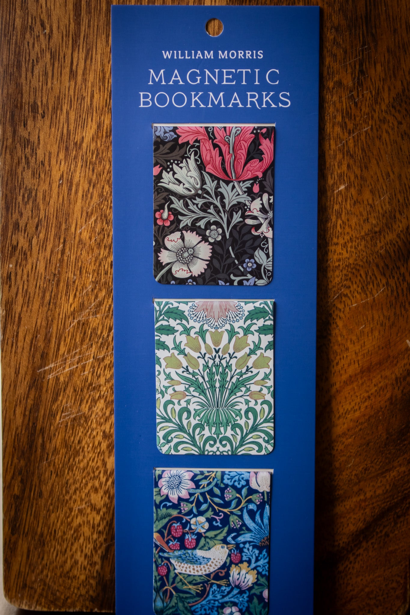 William Morris Magnetic Bookmarks - Set of 3