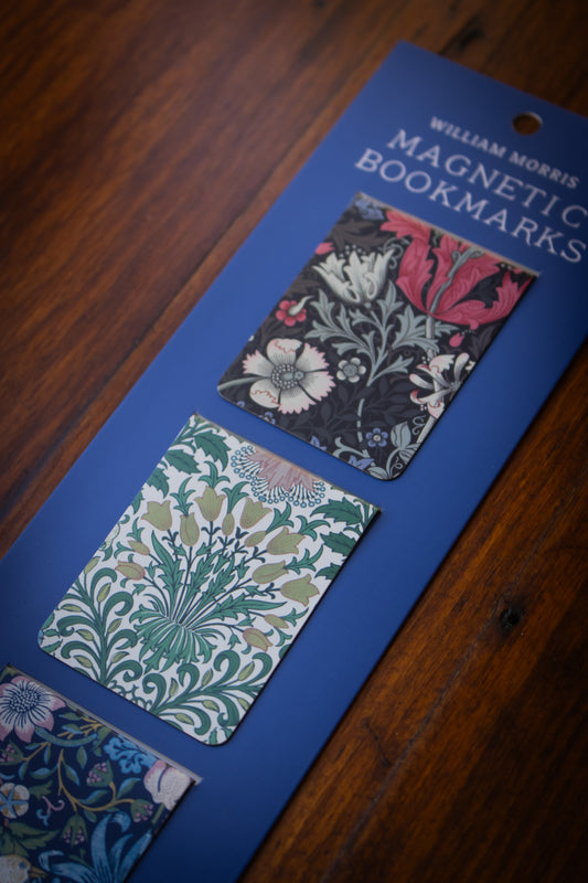 William Morris Magnetic Bookmarks - Set of 3