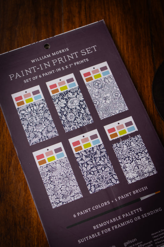 William Morris Paint-n-Print Set
