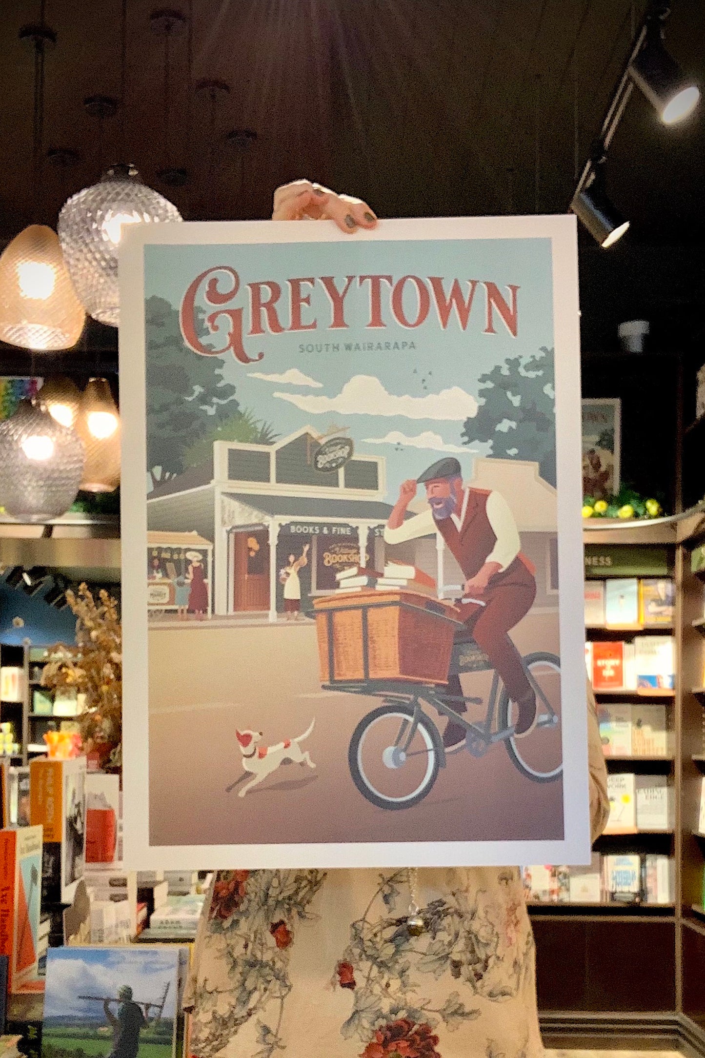 Book a Bicycle Courier - Art Print