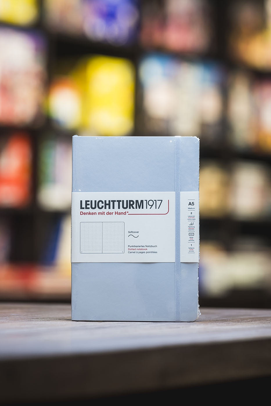 A5 Softcover - Light Grey Dotted