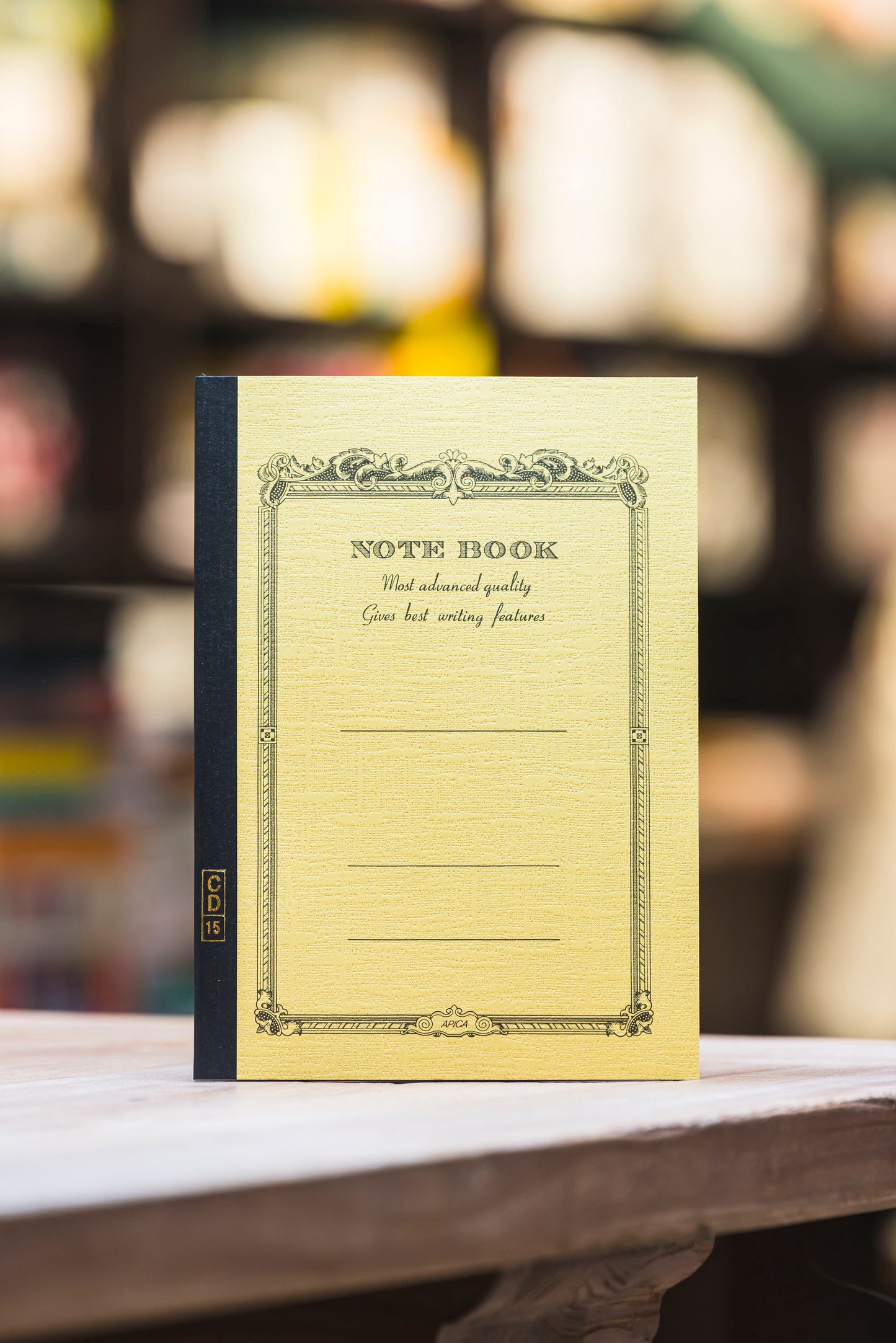 CD15 Japanese Notebook - Mustard