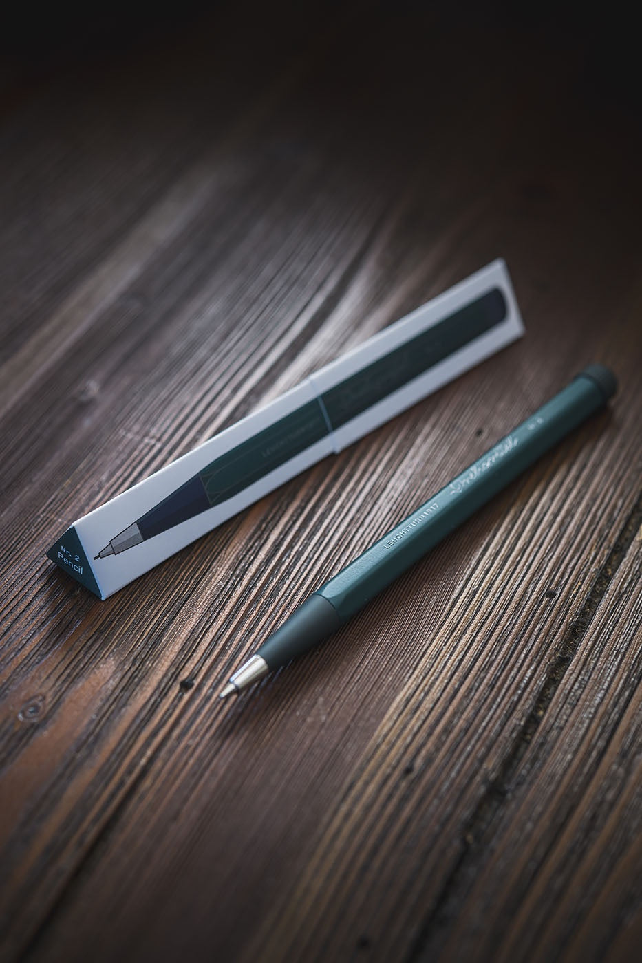 Drehgriffel Nr 2 Mechanical Pencil - Forest Green
