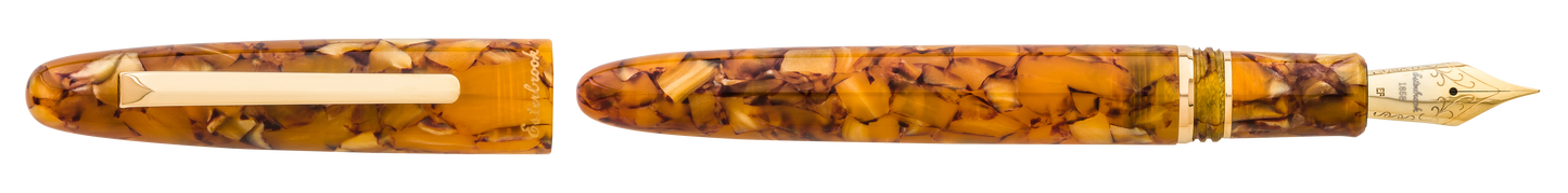 Estie Honeycomb - Gold Trim