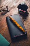 Black Leather Field Notes Cover