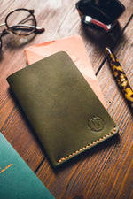 Olive Field Notes Sheath