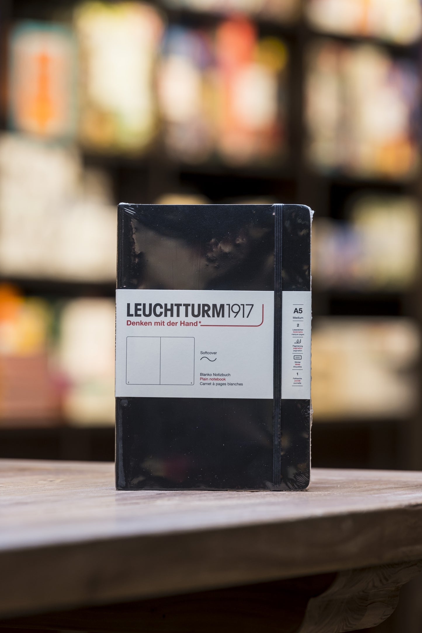 A5 Softcover - Black Plain