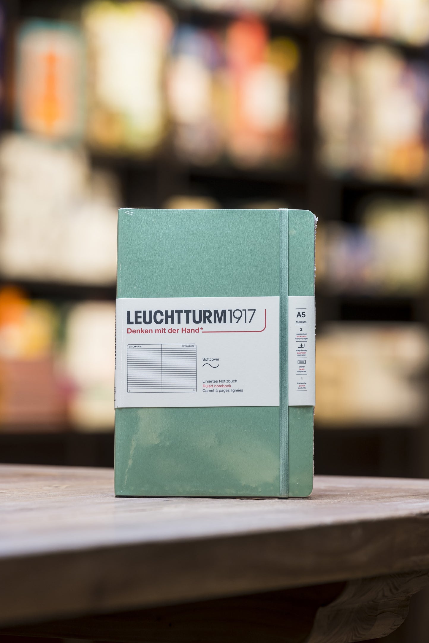 A5 Softcover - Sage Ruled