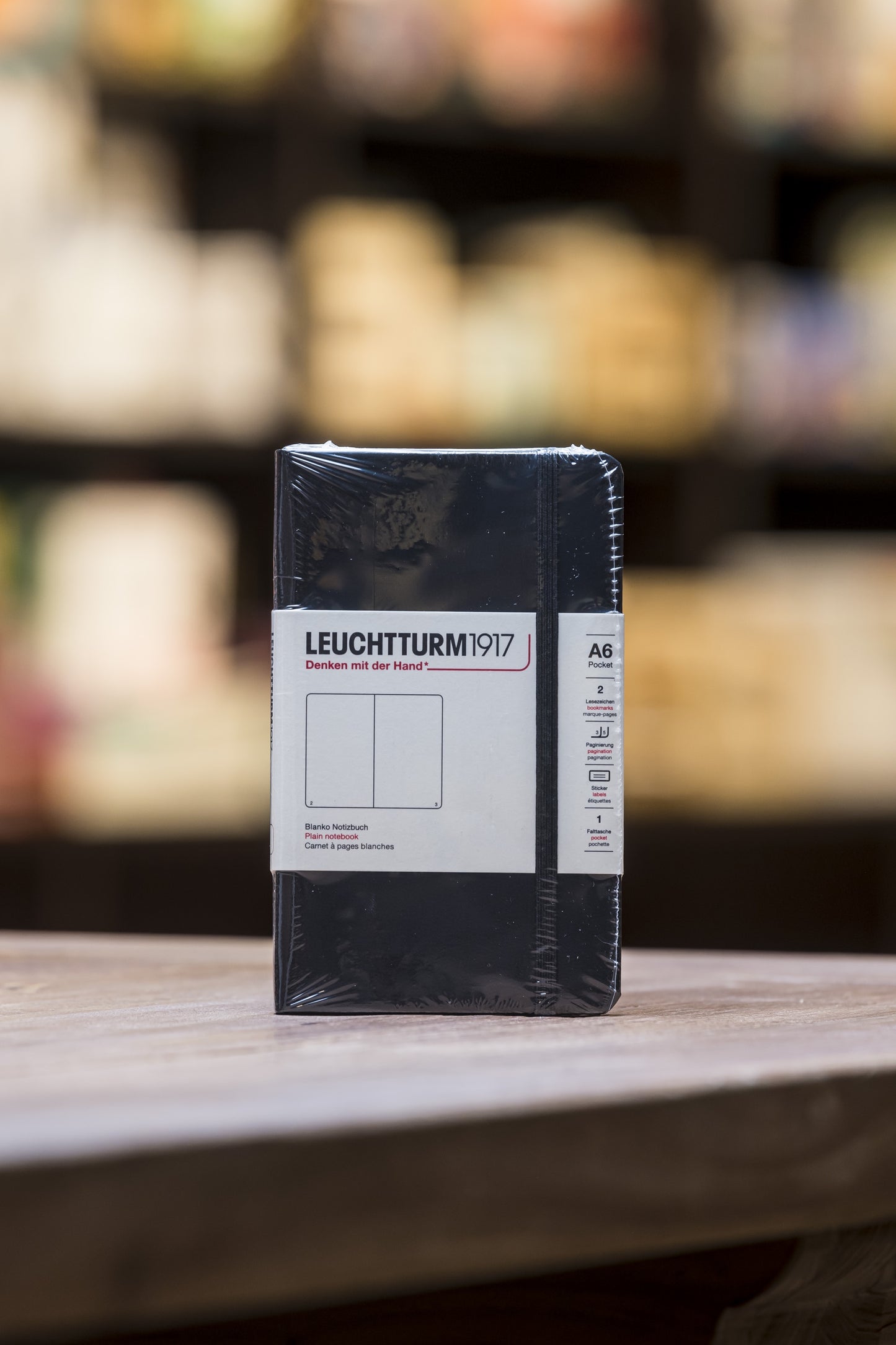 A6 Pocket - Black Plain