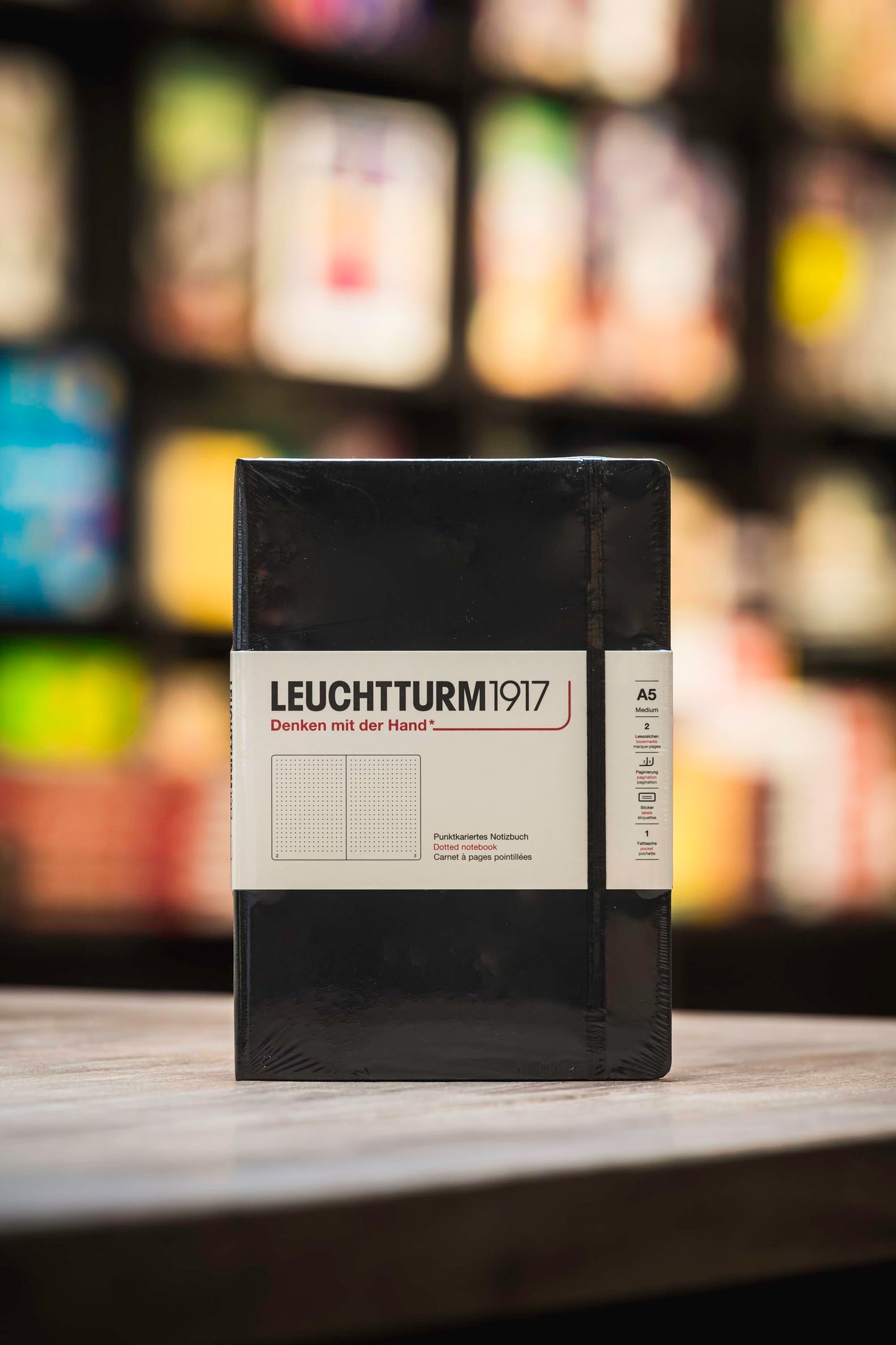 A5 Hard - Black Dotted