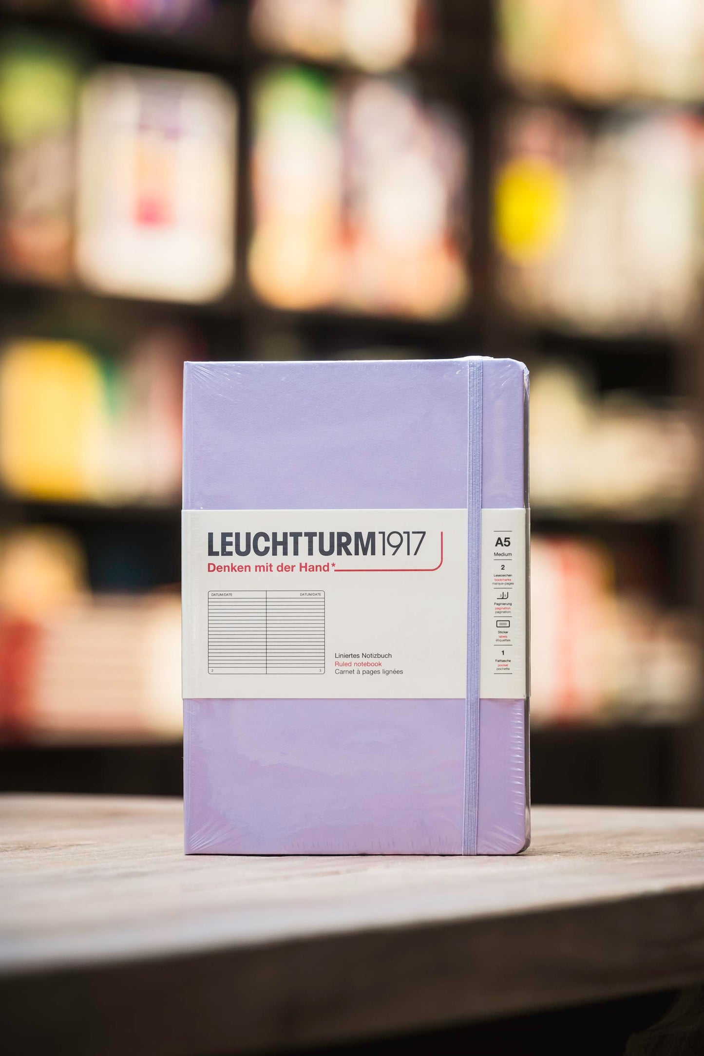 A5 Hard - Lilac Ruled