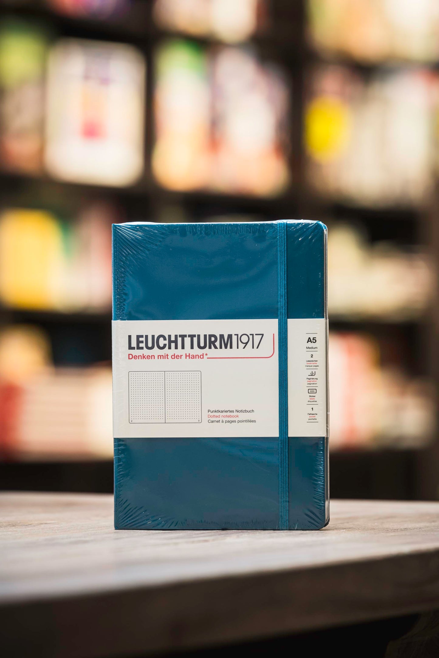 A5 Hard - Pacific Green Dotted