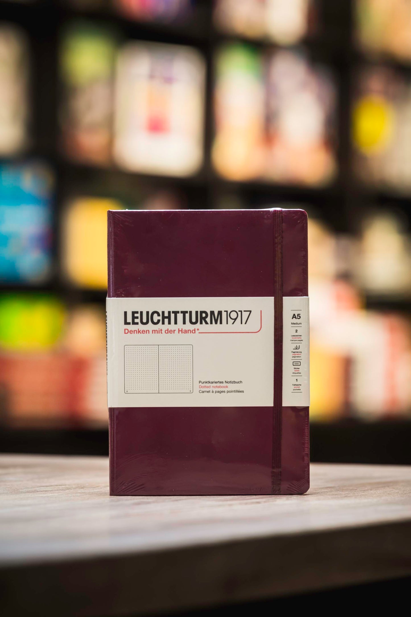 A5 Hard - Port Red Dotted