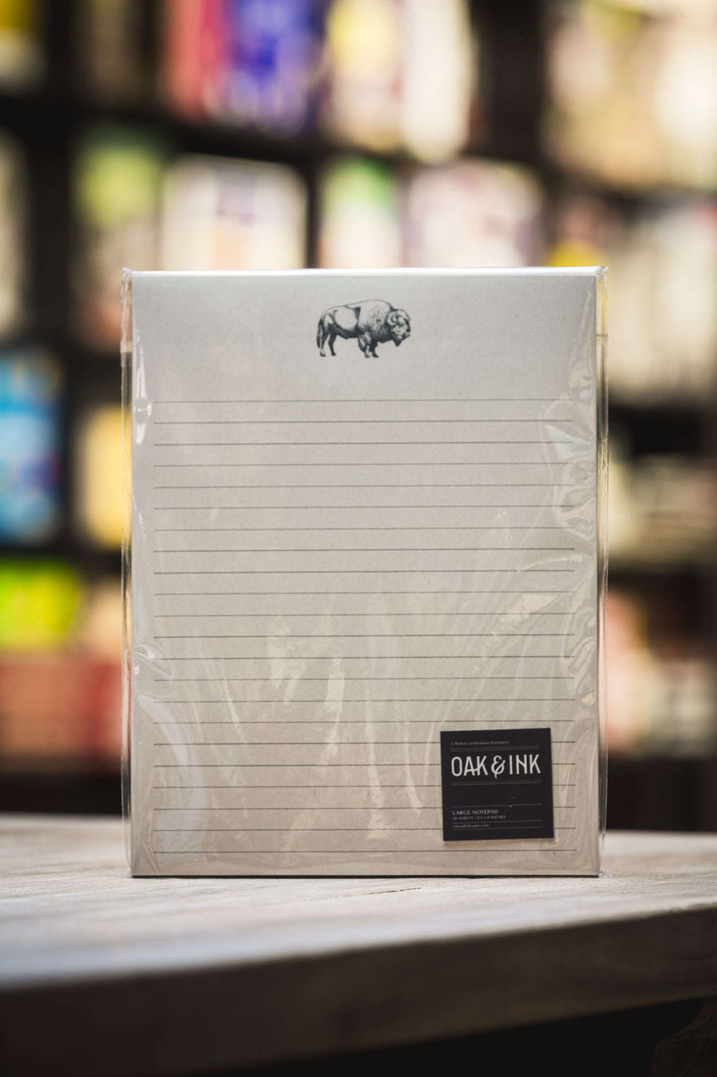 Lined Notepad - Bison