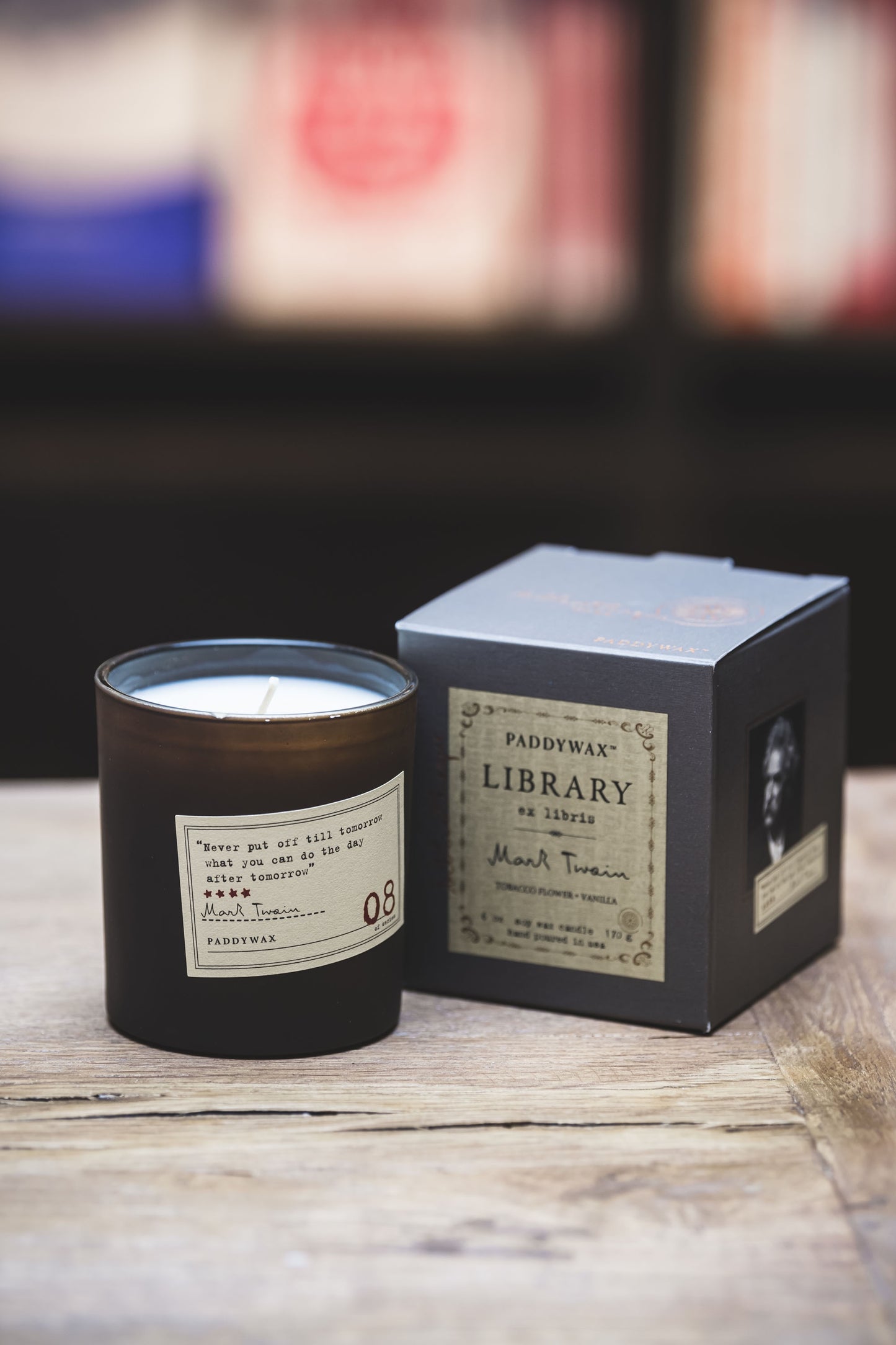 Mark Twain Candle 6.5oz