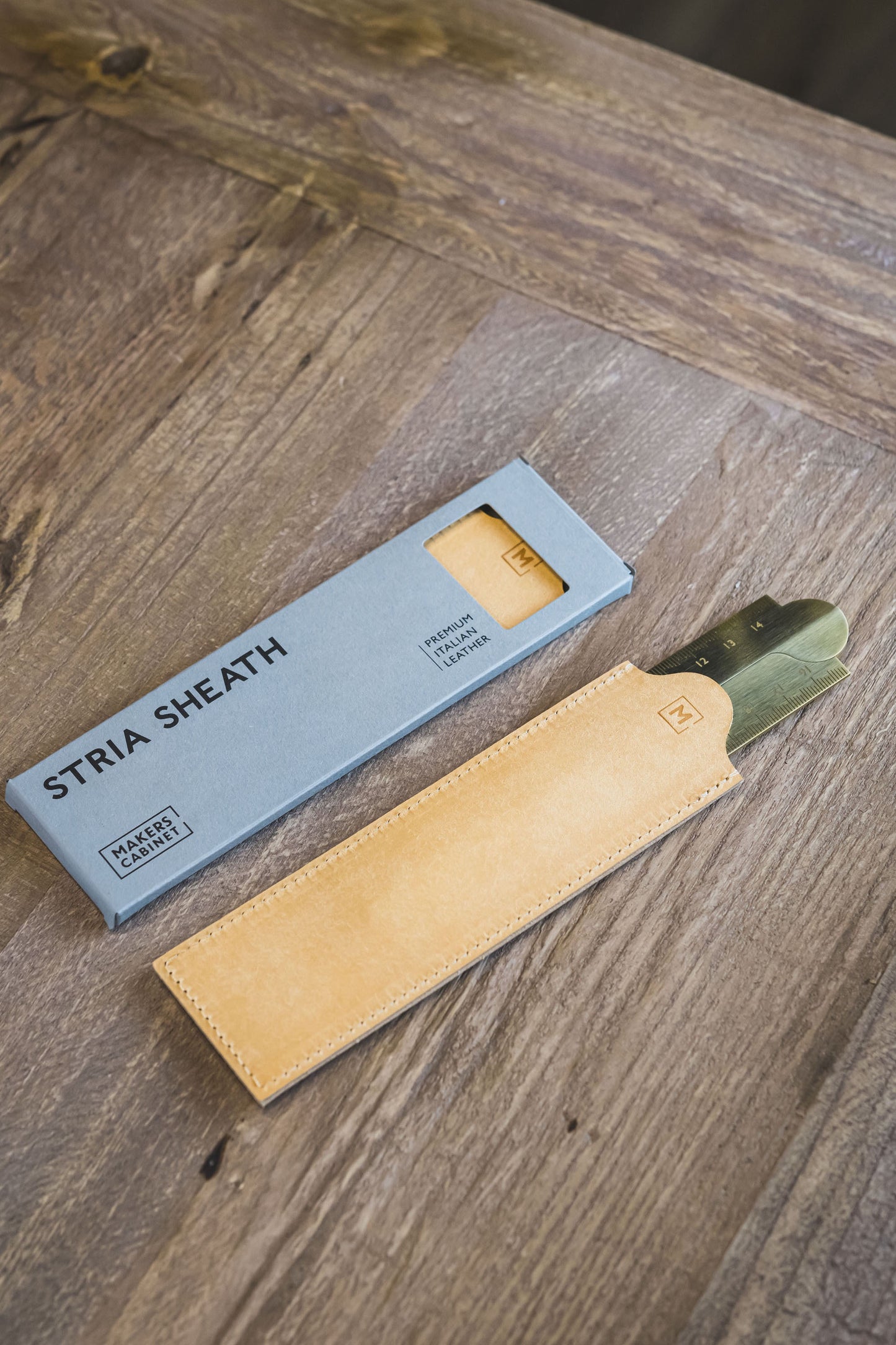 Stria Leather Sheath