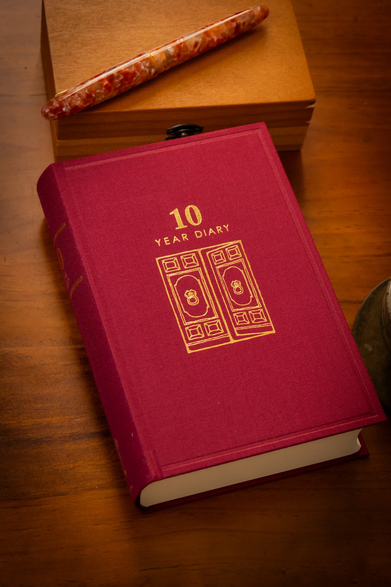10 Year Diary - Red