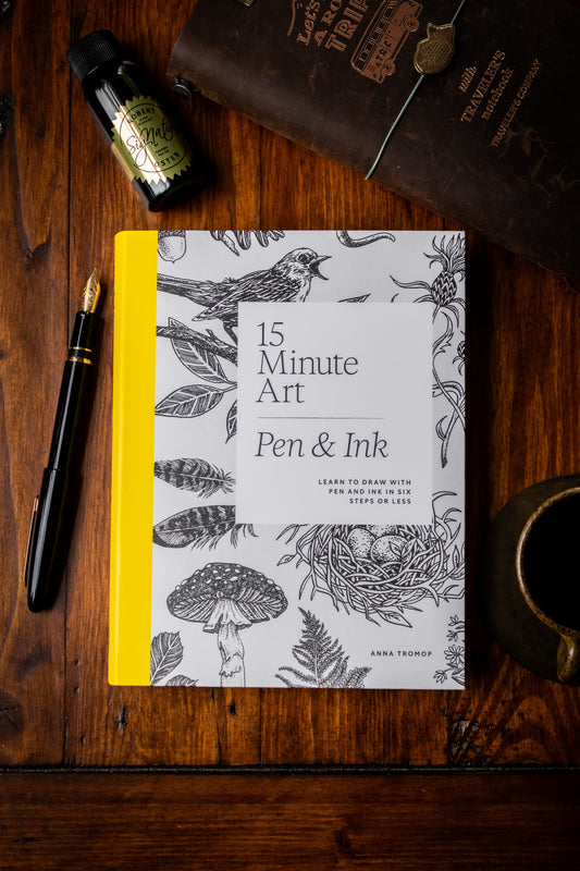 15-Minute Art Pen & Ink