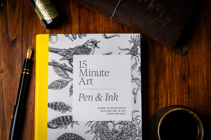 15-Minute Art Pen & Ink