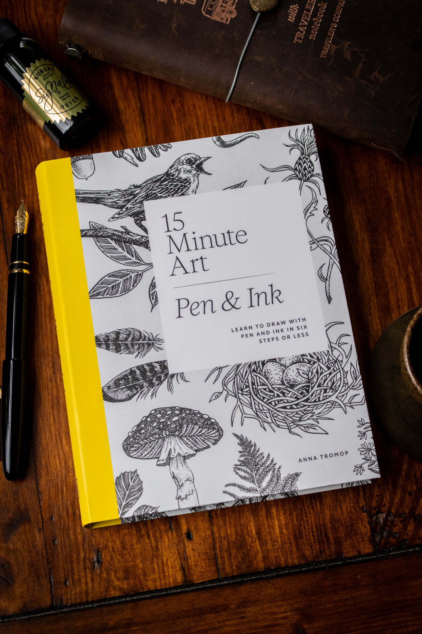 15-Minute Art Pen & Ink