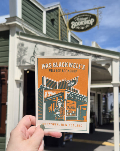 Mrs Blackwell's Letterpress Postcard