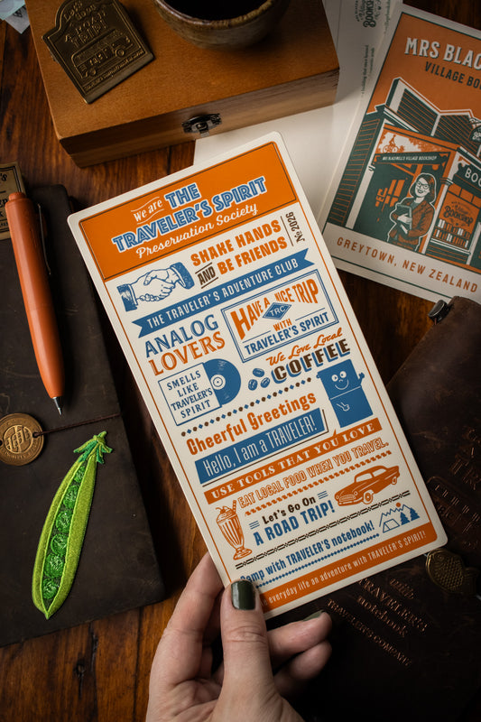 TRAVELER'S 2026 Plastic Sheet (Regular)