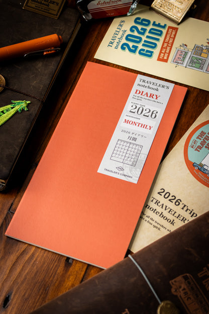 TRAVELER'S 2026 Refill Monthly