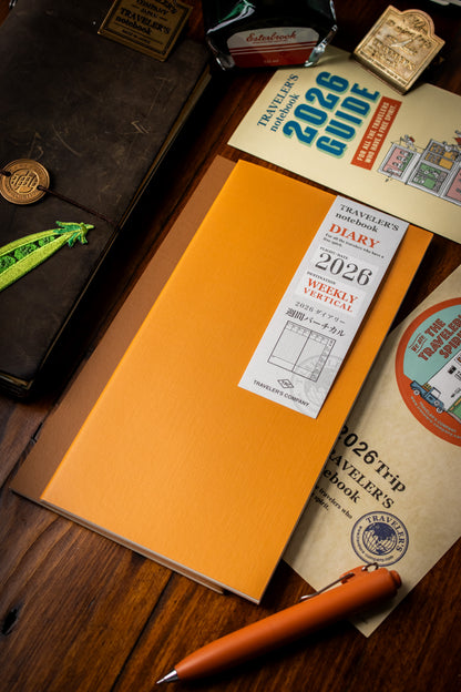 TRAVELER'S 2026 Refill Weekly Vertical