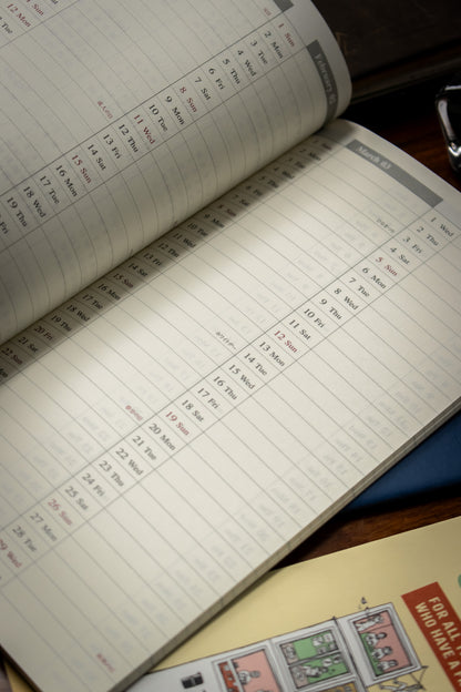 TRAVELER'S 2026 Refill Weekly Vertical