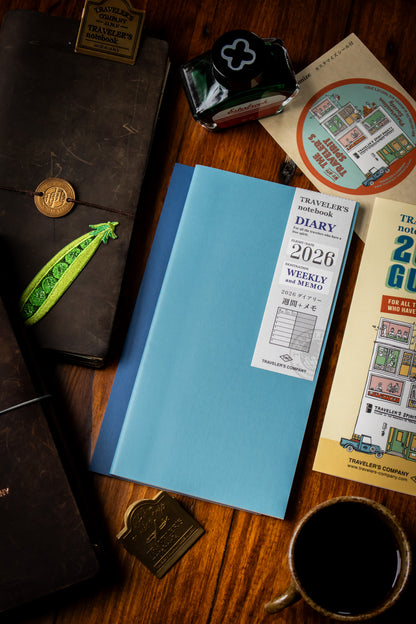 TRAVELER'S 2026 Refill Weekly+Memo