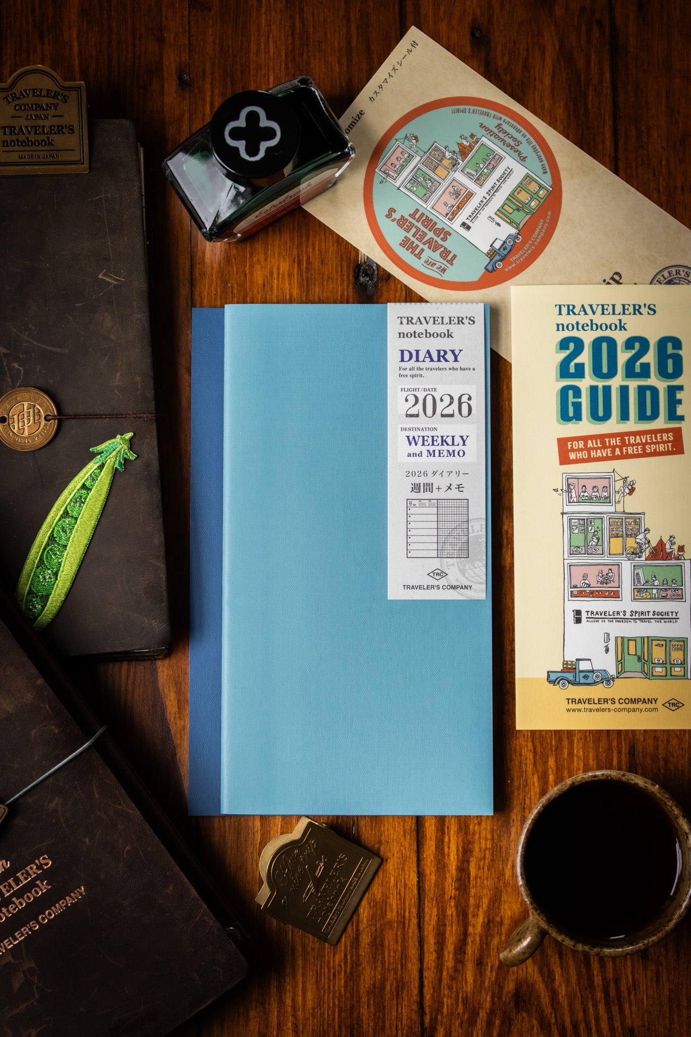 TRAVELER'S 2026 Refill Weekly+Memo