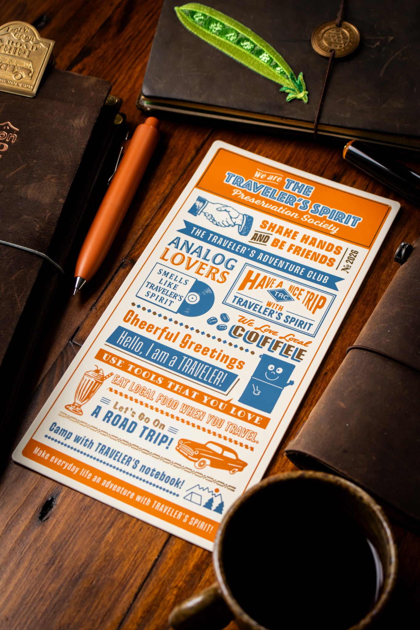 TRAVELER'S 2026 Plastic Sheet (Regular)