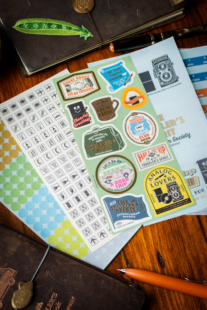 TRAVELER'S 2026 Customise Sticker Set